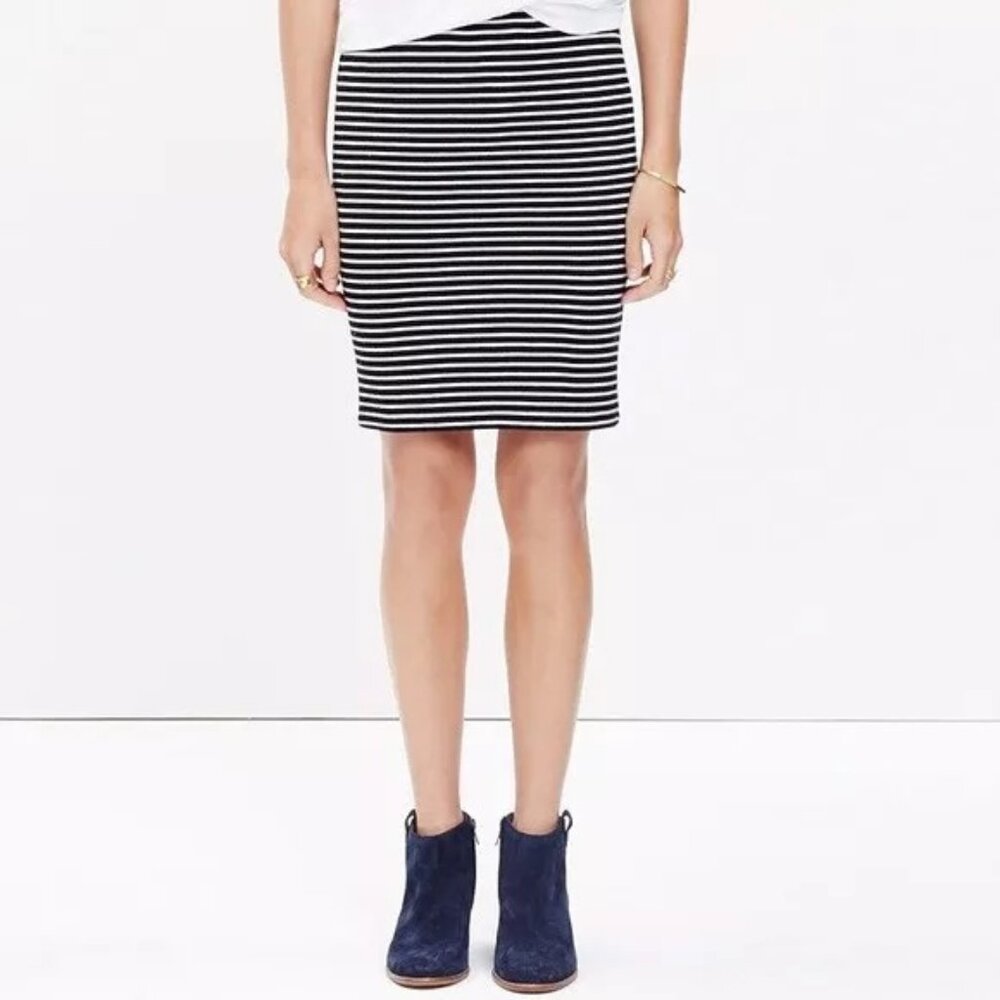 Madewell Striped Skirt